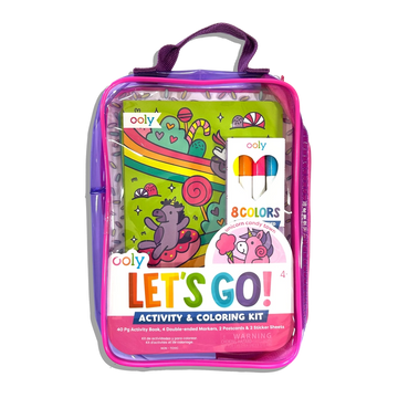 Let's Go!: Activity & Coloring Kit Unicorn