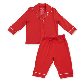 Ribbon Red - Kids Long Sleeve Coat Style With Pant ANGEL DEAR