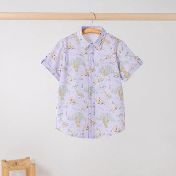 Feathers & Floats Kids Collared Shirt