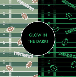 Football Field Glow in the Dark Romper - 0