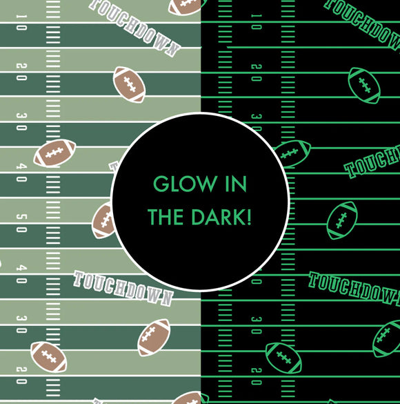 Football Field Glow in the Dark Romper