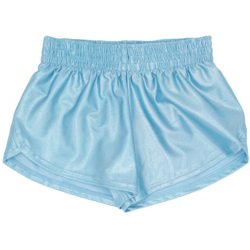 Light Blue Shimmer Steph Shorts