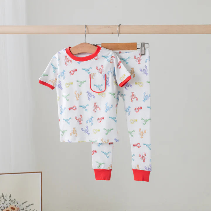 Colorful Claws Crawfish Pajamas