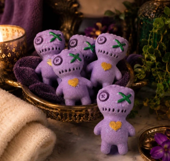 Hand Painted Voodoo Doll Bath Bomb