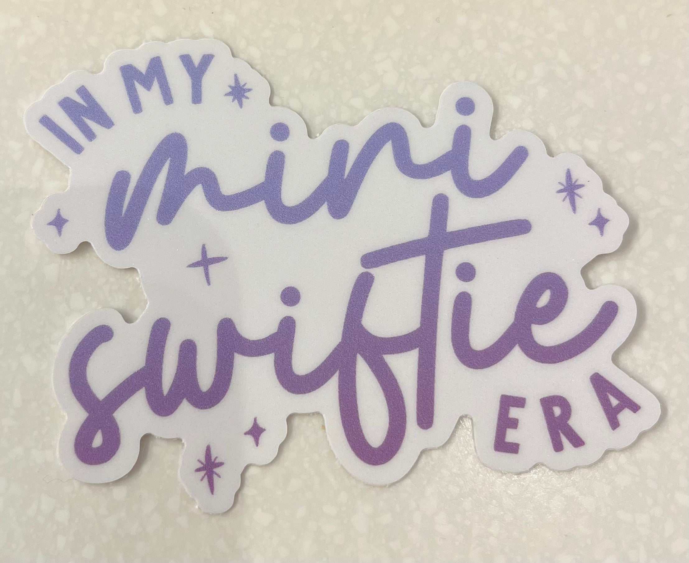 Mini Swiftie Era Die Cut Sticker