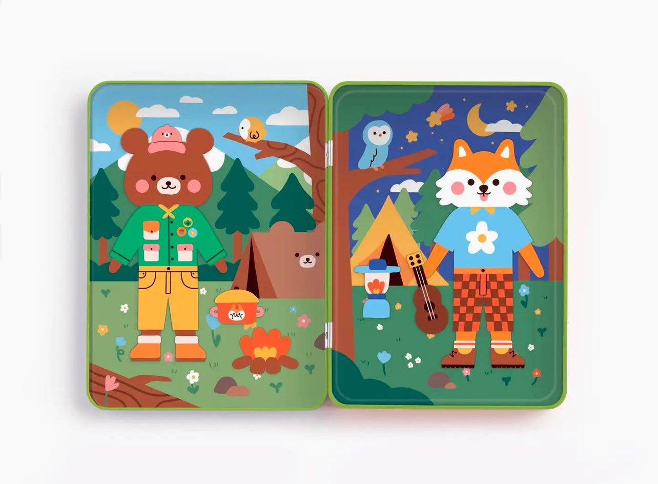 Happy Camper Magnetic Play Set