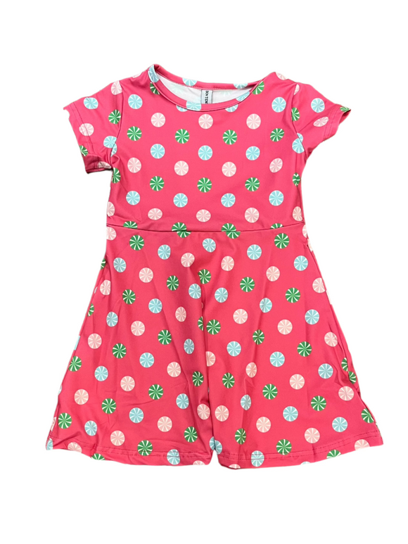 Charlotte Dress Pastel Peppermint