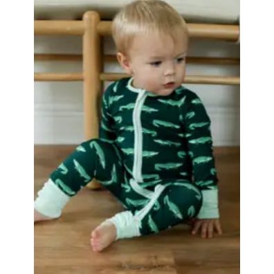 Mardi Gator Bamboo Pajama - 0