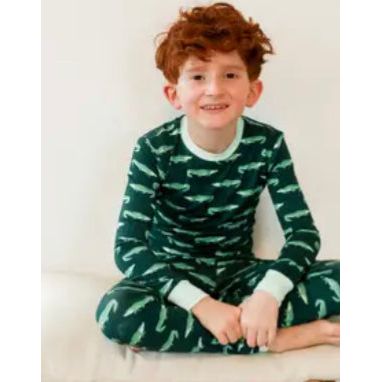 Mardi Gator Bamboo Pajama