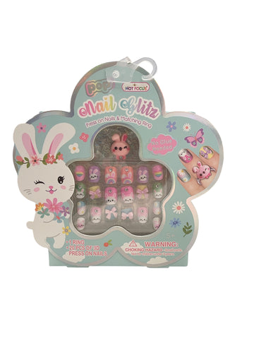 Bunny Pop Nail Glitz Nails