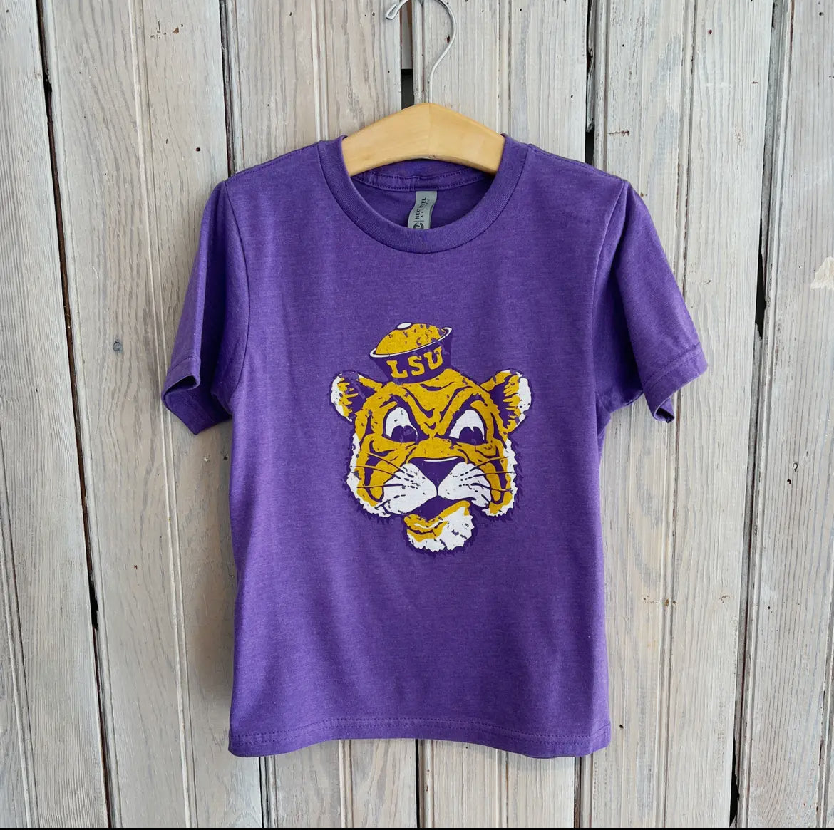 LSU Sailor Mike Kids Tee - 0