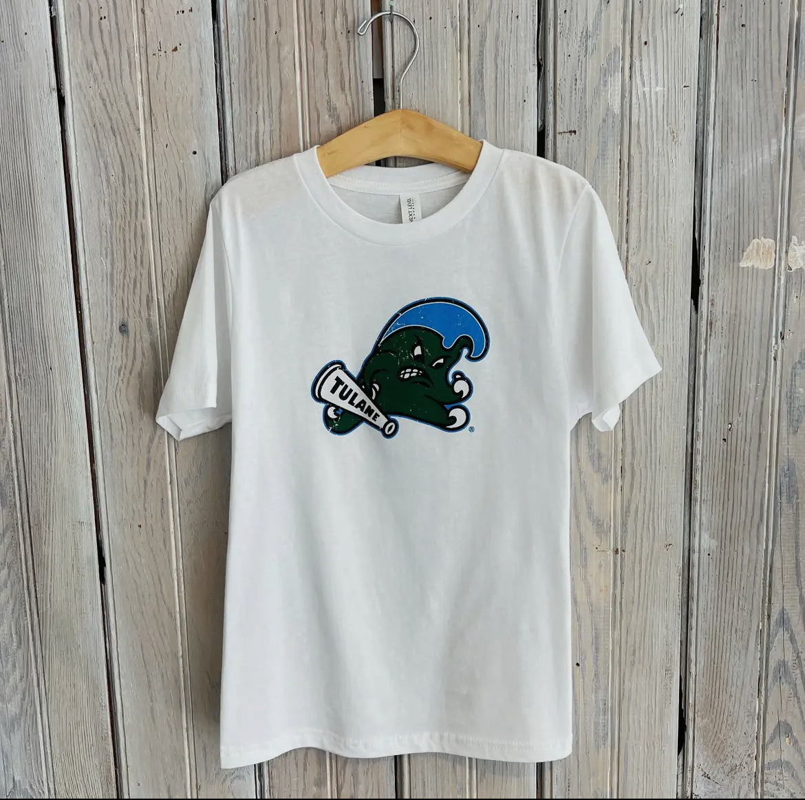 Tulane Angry Wave Tee - 0