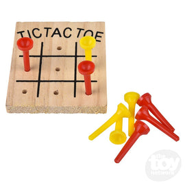 Wooden Tic-Tac-Toe Game - 0