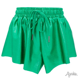 Green Shimmer Butterfly Shorts