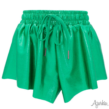 Green Shimmer Butterfly Shorts