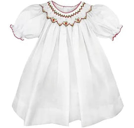 BISHOP SMOCKED DRESS