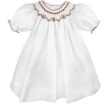 BISHOP SMOCKED DRESS