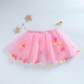 COLORFUL POM POM TUTUS