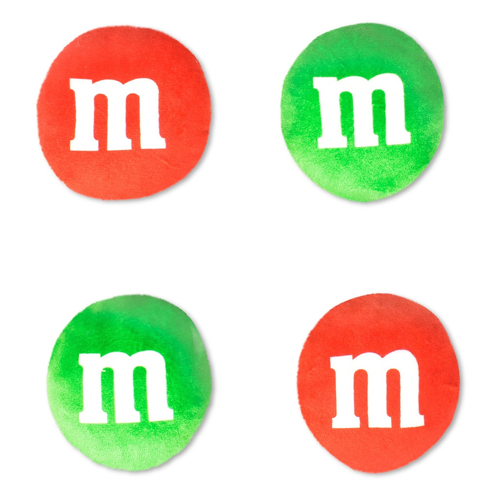 Holiday Red m&m's Packaging Plush