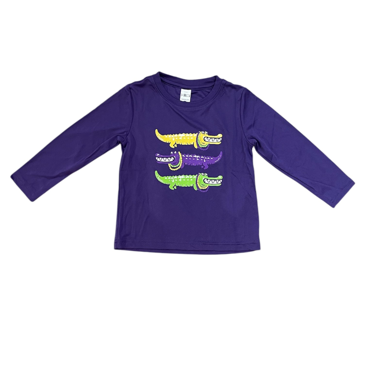 Mardi Gras 3 Alligators Dri Fit