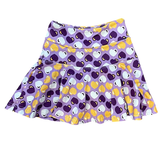 Sophia Skort- Purple and Yellow
