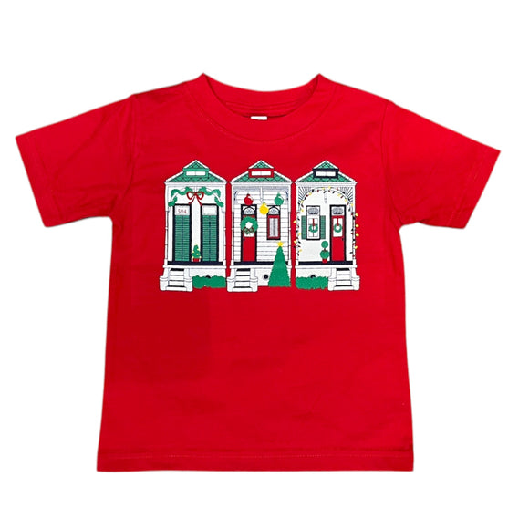 Nola Christmas Houses Tee