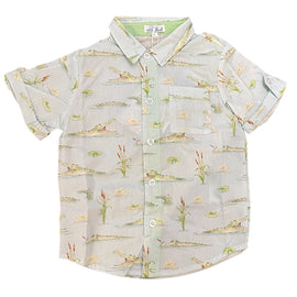 Gator Games Short Sleeve Collared Shirt