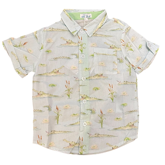 Gator Games Short Sleeve Collared Shirt