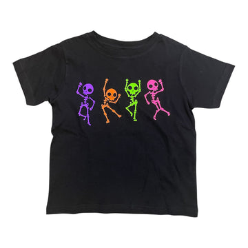 Neon Silly Skeleton Tee