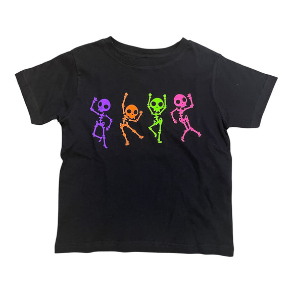 Neon Silly Skeleton Tee