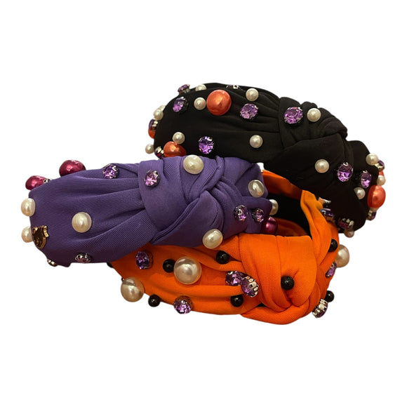 Halloween Beaded Headband