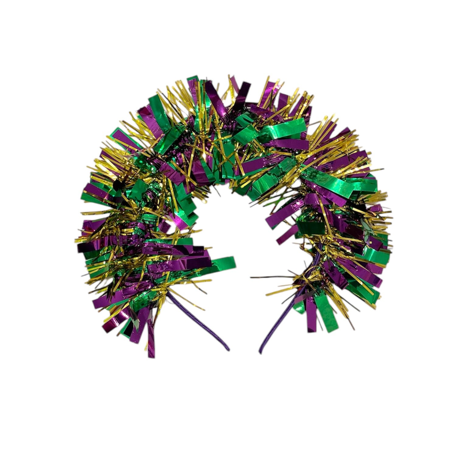 Mardi Gras Rhinestone Headband