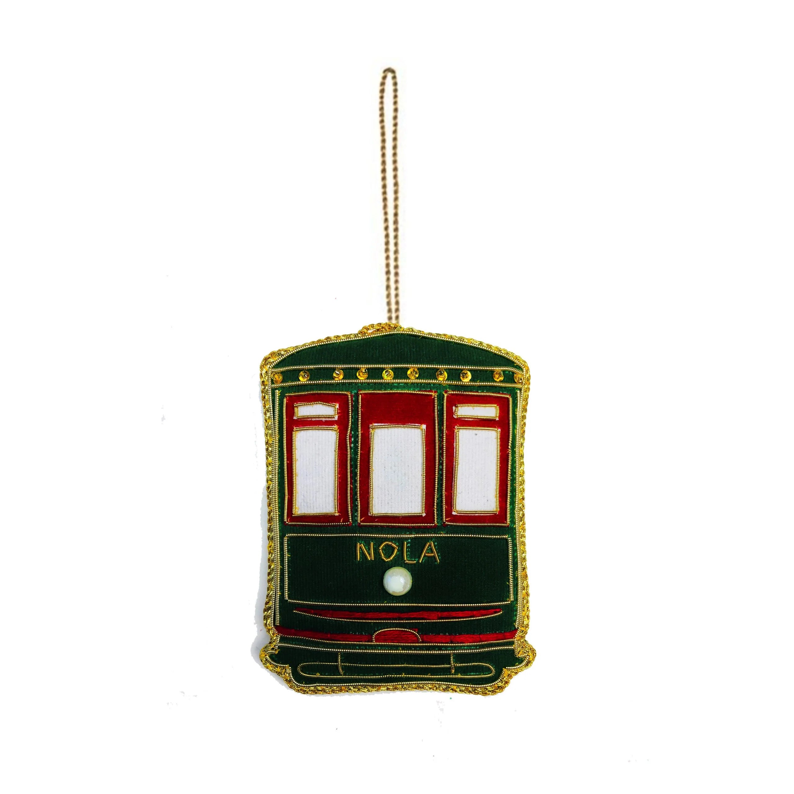 Embroidered Christmas Ornament