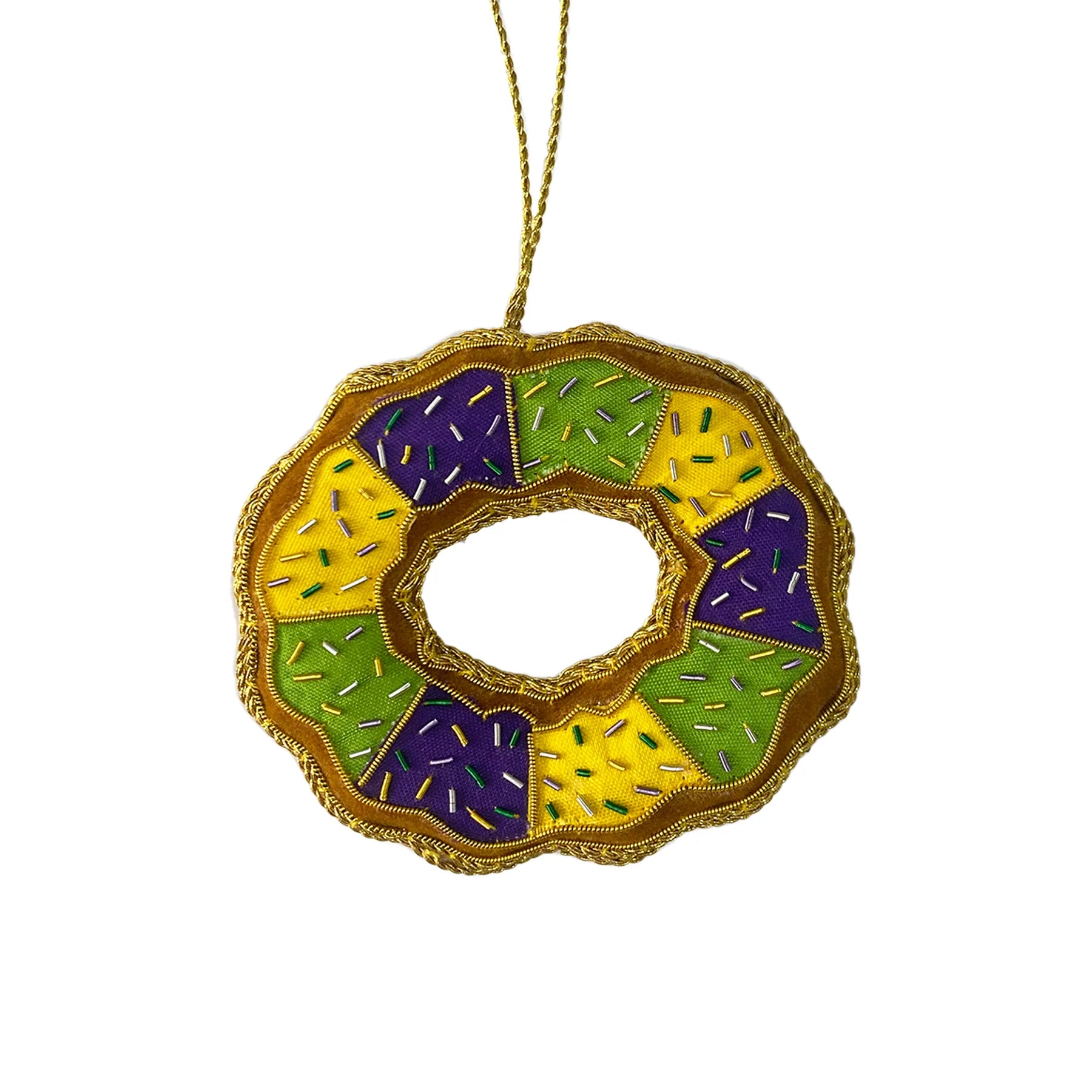 Embroidered Christmas Ornament - 0