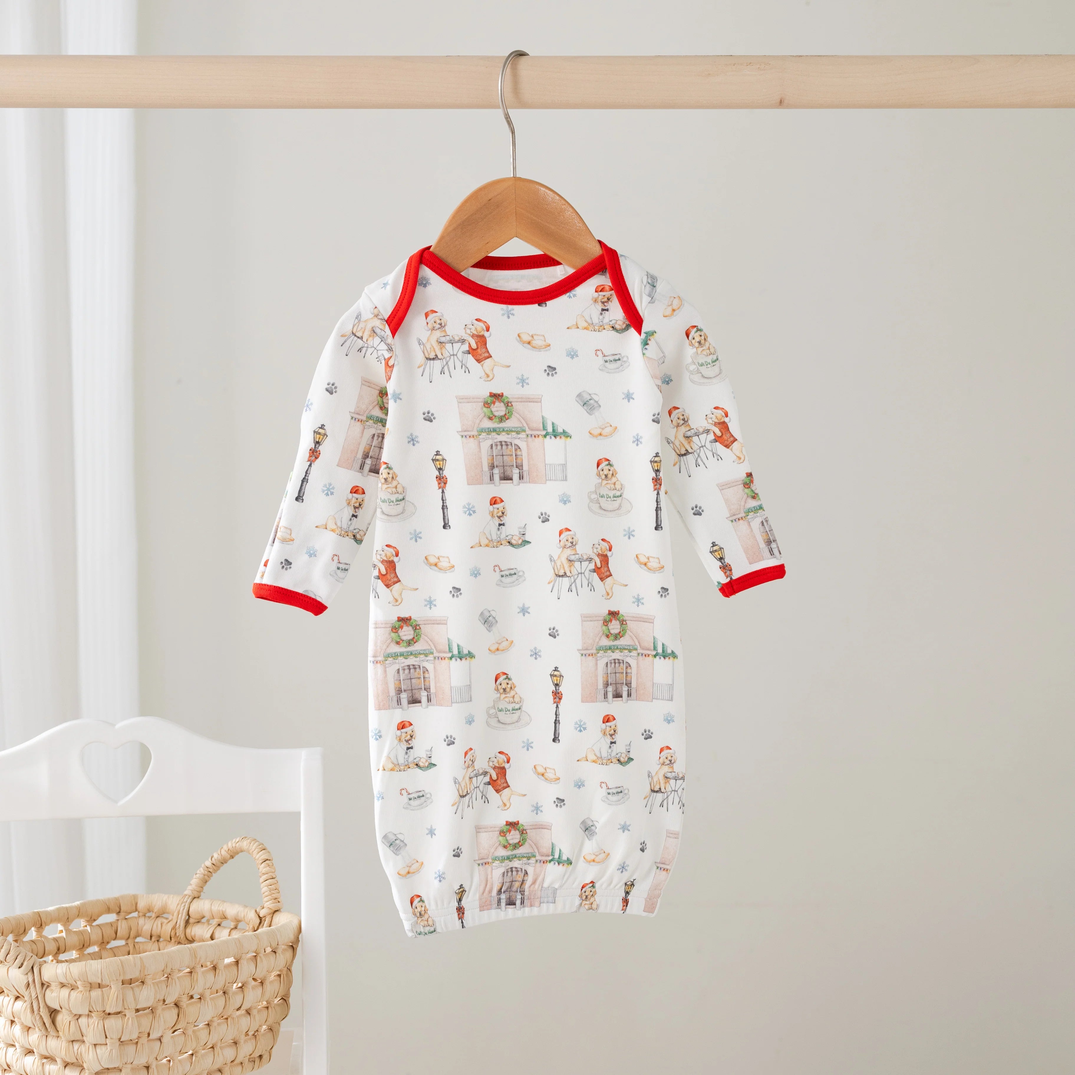 Beignet Holiday Organic Cotton Pajamas - 0