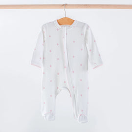 Pink Fleur De Lis Organic Pajamas