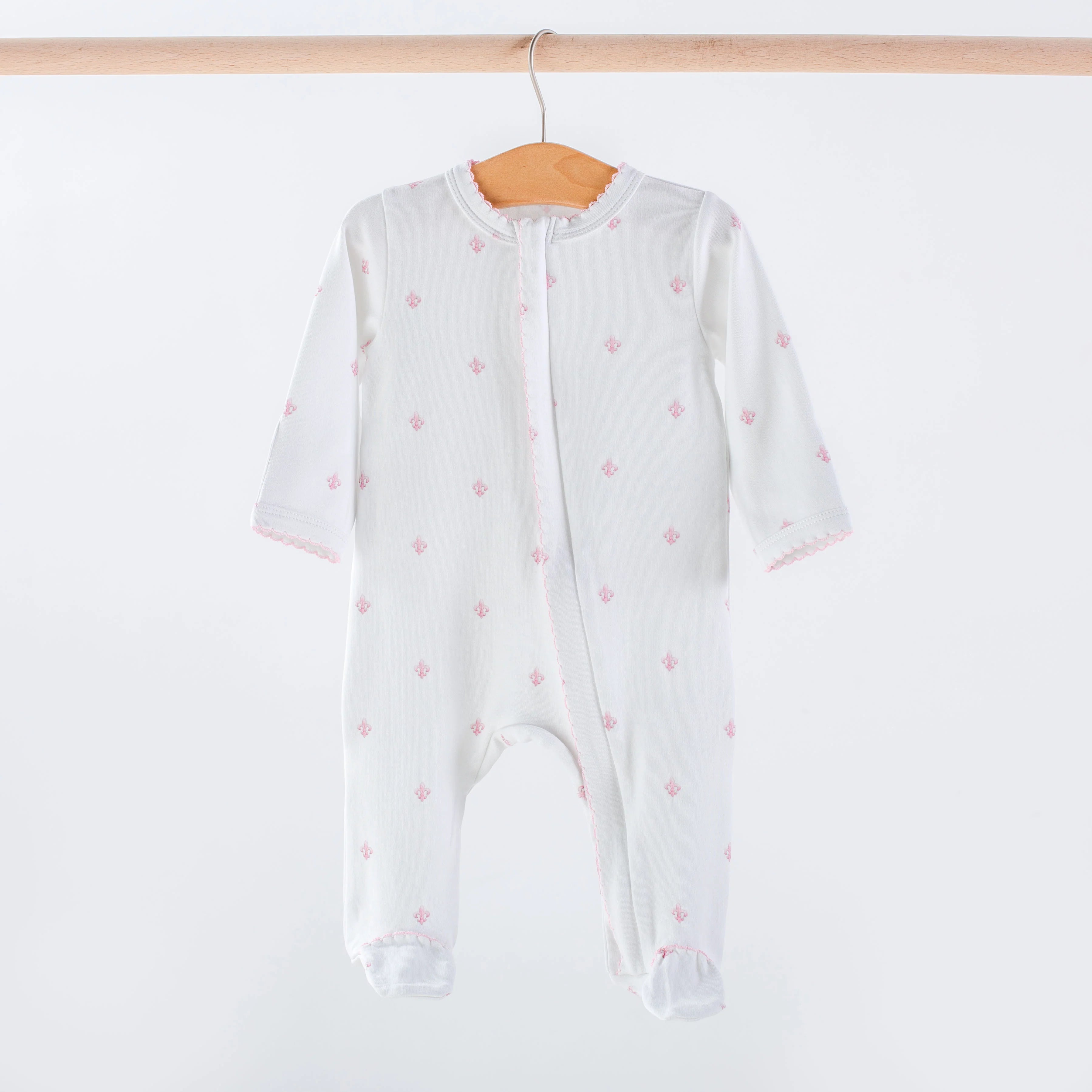 Pink Fleur De Lis Organic Pj