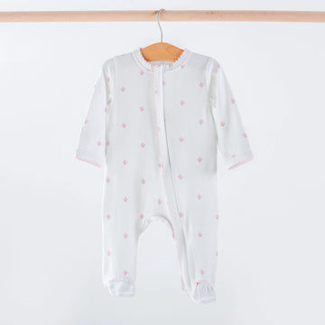 Pink Fleur De Lis Organic Pajamas