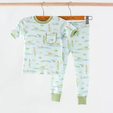 Gator Games Organic Cotton Kids Pajamas - 0