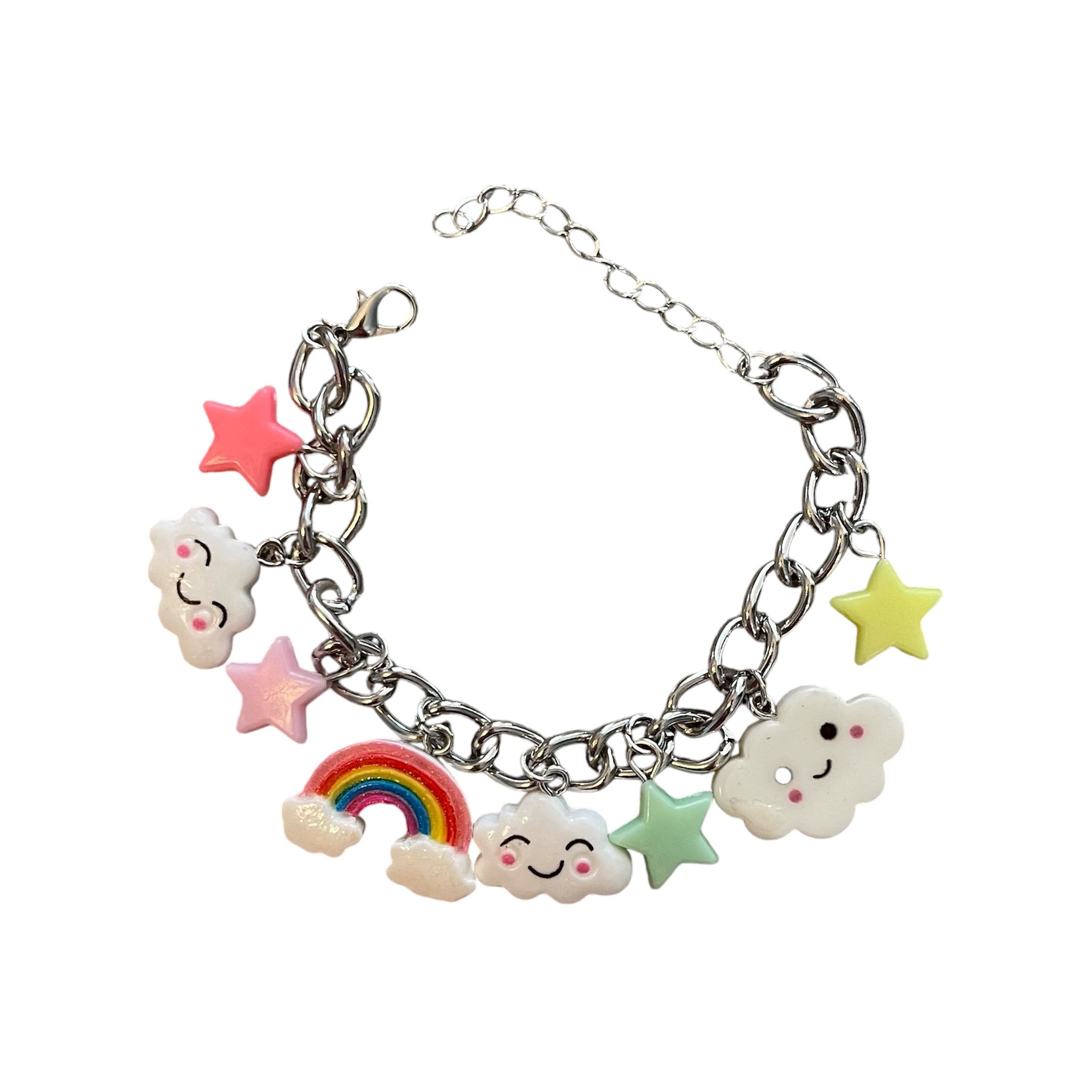 Rainbows and Clouds Bracelet