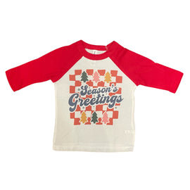 Boho Season’s Greetings Raglan Sleeve Shirt
