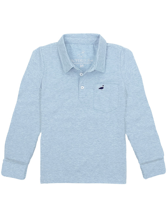 Harrison Pocket Polo LS