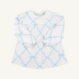 Belle Meade Bow LS Holly Day Dress