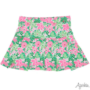 Tennis Skort in Botanical Flowers