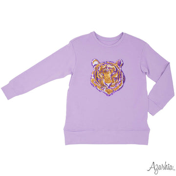 Tiger Sequin Sweatshirt