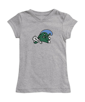 Tulane Green Wave Girl´s Fitted Cotton T-shirt