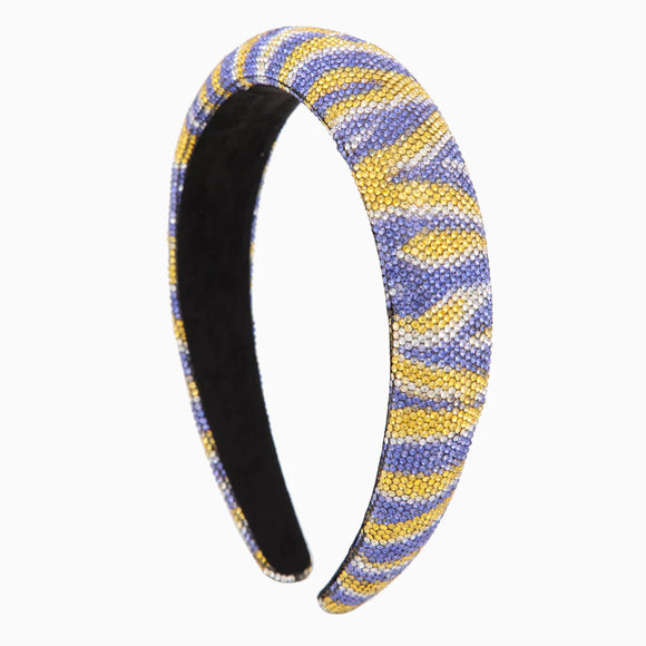 Rhinestone Tiger Stripe Headband