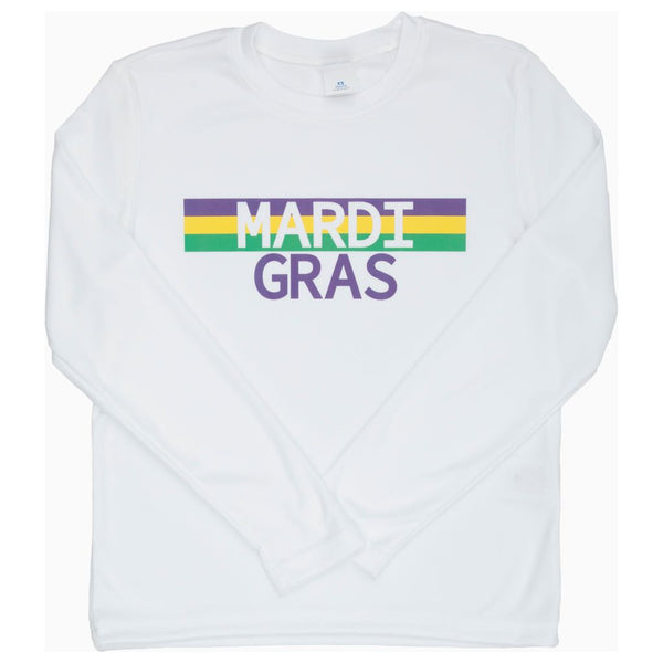 Mardi Gras Unisex Long Sleeve