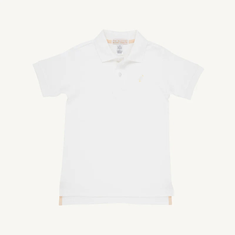 Prim & Proper Polo - Worth Ave. White