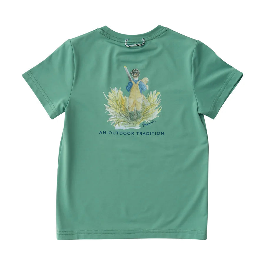 Green Spruce Performance Tee